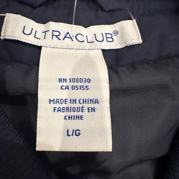 ULTRACLUB LARGE MENS NAVY BLUE VEST QUILTED NEW - Picture 11 of 13